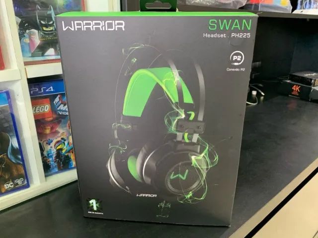 Headset Gamer Swan Warrior: Som Imersivo, Comunicação Nítida e Design Iluminado - Foto 2