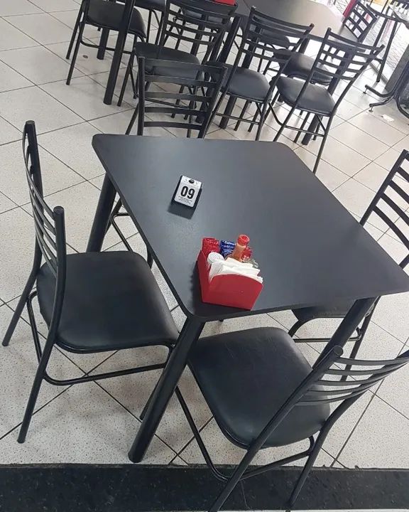 mesas e cadeiras para lanchonete  - Foto 5