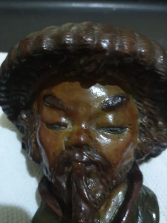 Estatueta antiga de parede - Foto 5