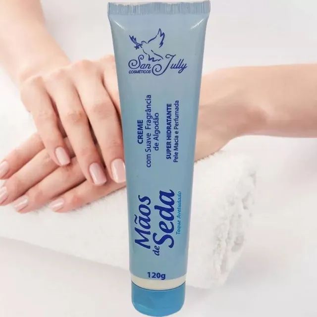 Creme Maos De Seda 120g Promoçao San Jully