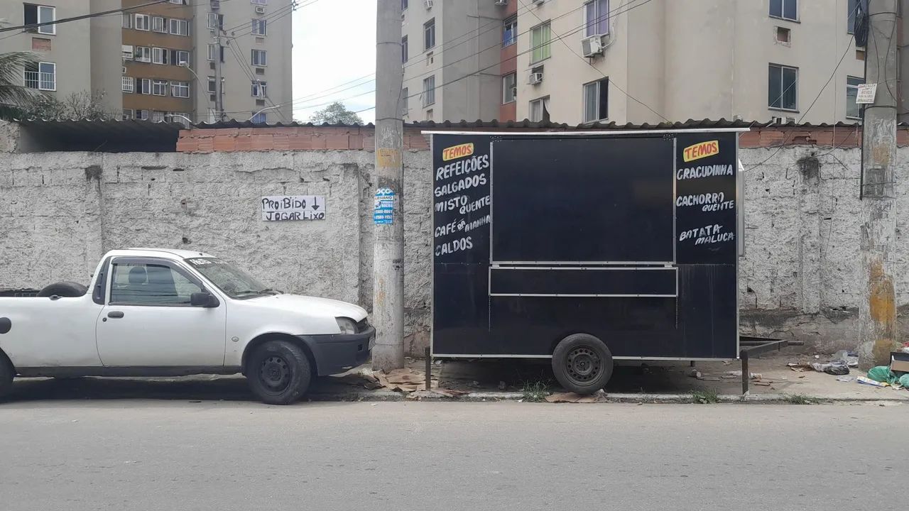 Trailer artesanal vendo ou troco por moto ou carro - Foto 3