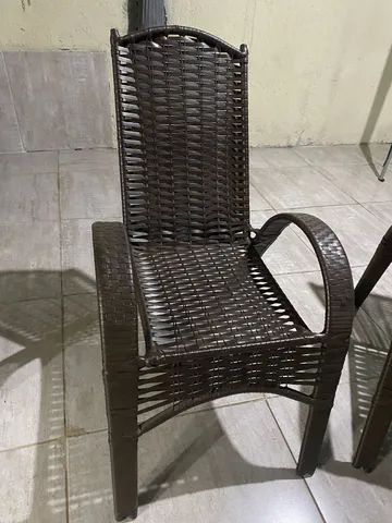 Cadeira para área de lazer - cadeiras novas  - Foto 4