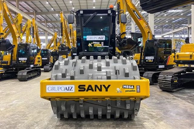 Rolo Compactador Sany SSR120C-10 125 hp 12t - Foto 5