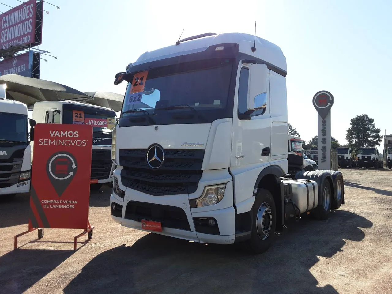 Mercedes-Benz Actros 2548/36 LS 6x2 2021/2021