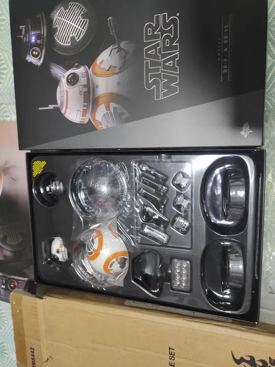 Star Wars BB-8 e BB-9E - 1/6 Escala Colecionáveis - Hot Toys star wars - Foto 2