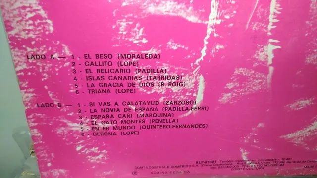 Pasodobles Lp.vinil, disco e capa em bom estado. E outros. - Foto 4