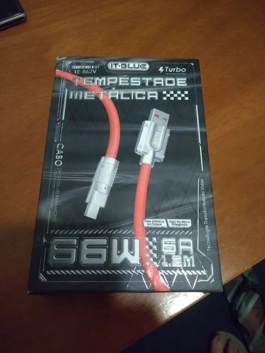 Cabo IT-Blue Turbo 6A LE-862V Novo