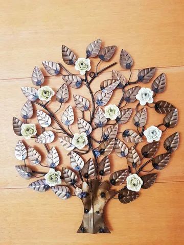 Árvore com rosas decorativo  - Foto 4