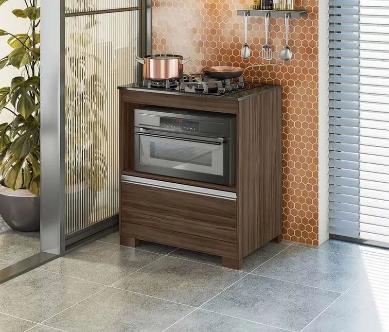 BALCÃO P/ COOKTOP PARA 4 BOCAS 
