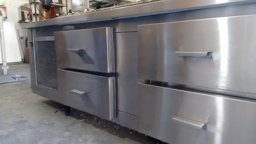 Balcão refrigerado com cuba. - Foto 3