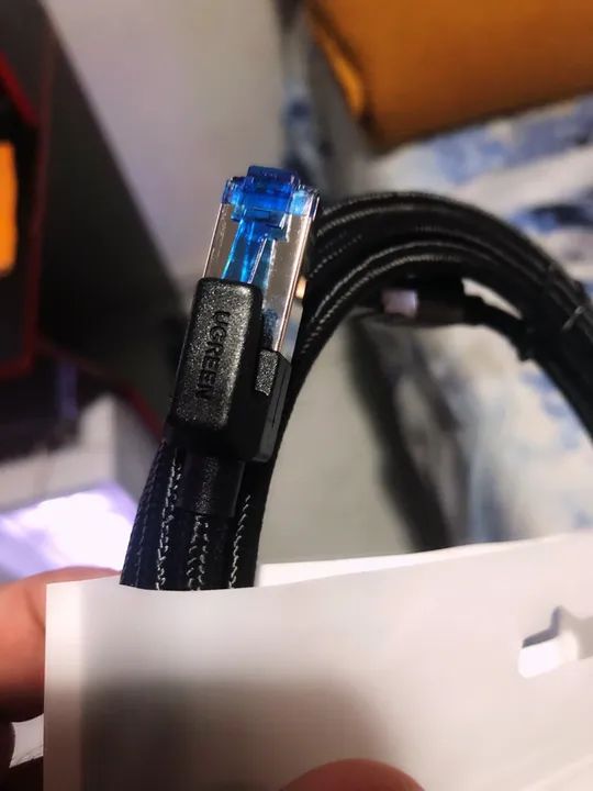 Cabo de rede CAT8 Ugreen 40gbps - Foto 2