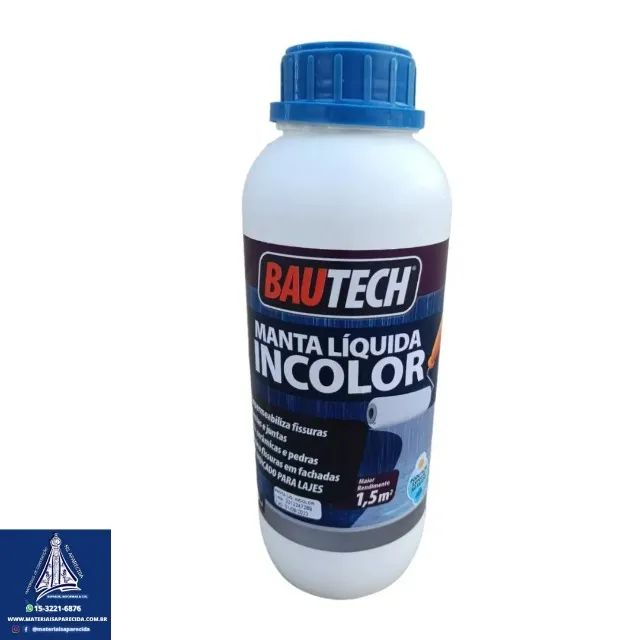 Manta Liquida Incolor Bautech 900ml -novo - Foto 3