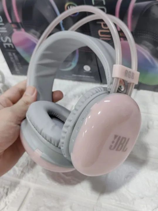 Fone de Ouvido  Bluetooth JBL com RGB - ENTREGA GRÁTIS 