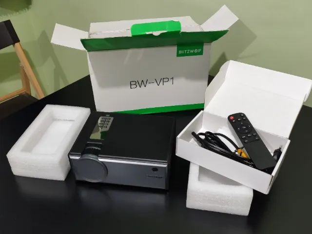 Projetor BlitzWolf BW-VP1 - pouco uso