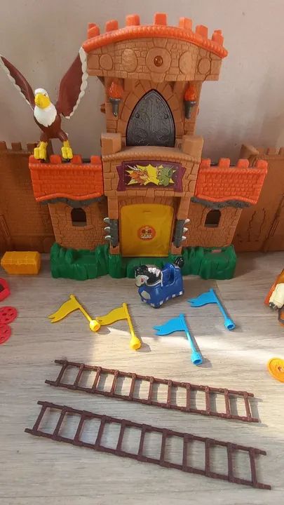 Castelo Imaginext Reino da Águia Medieval  - Foto 2