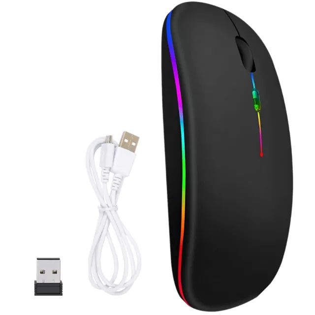 Mouse sem fio recarregável H'maston E-1300 Pro - Foto 2