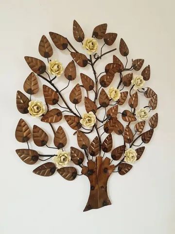 Árvore com rosas decorativo  - Foto 2