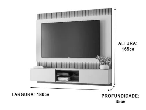 Home Suspenso Ripado com LED a65 - Foto 4