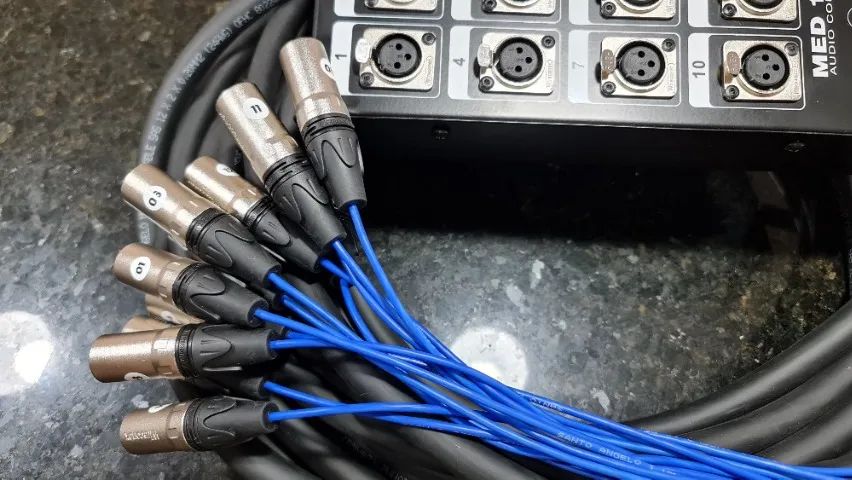 Medusa  Wireconex 12 Vias, Conector Xlr Wireconex, 15 Metros Multicabo Santo Ângelo - Foto 2