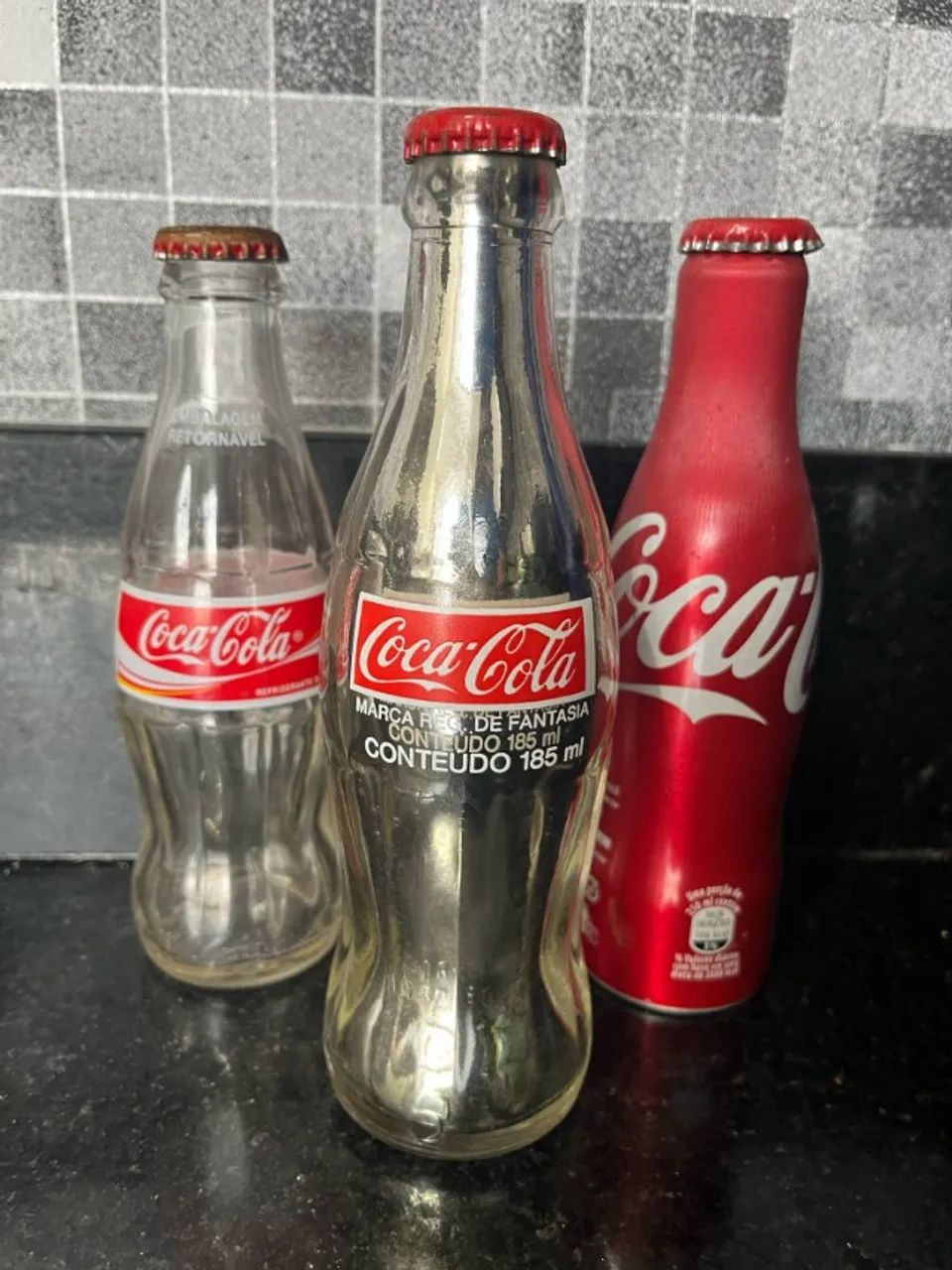Garrafa Metálica Coca-cola - Coleção Antiga - Foto 2