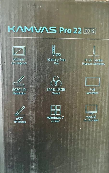 Mesa Digitalizadora Huion Kamvas Pro 22 - Foto 4