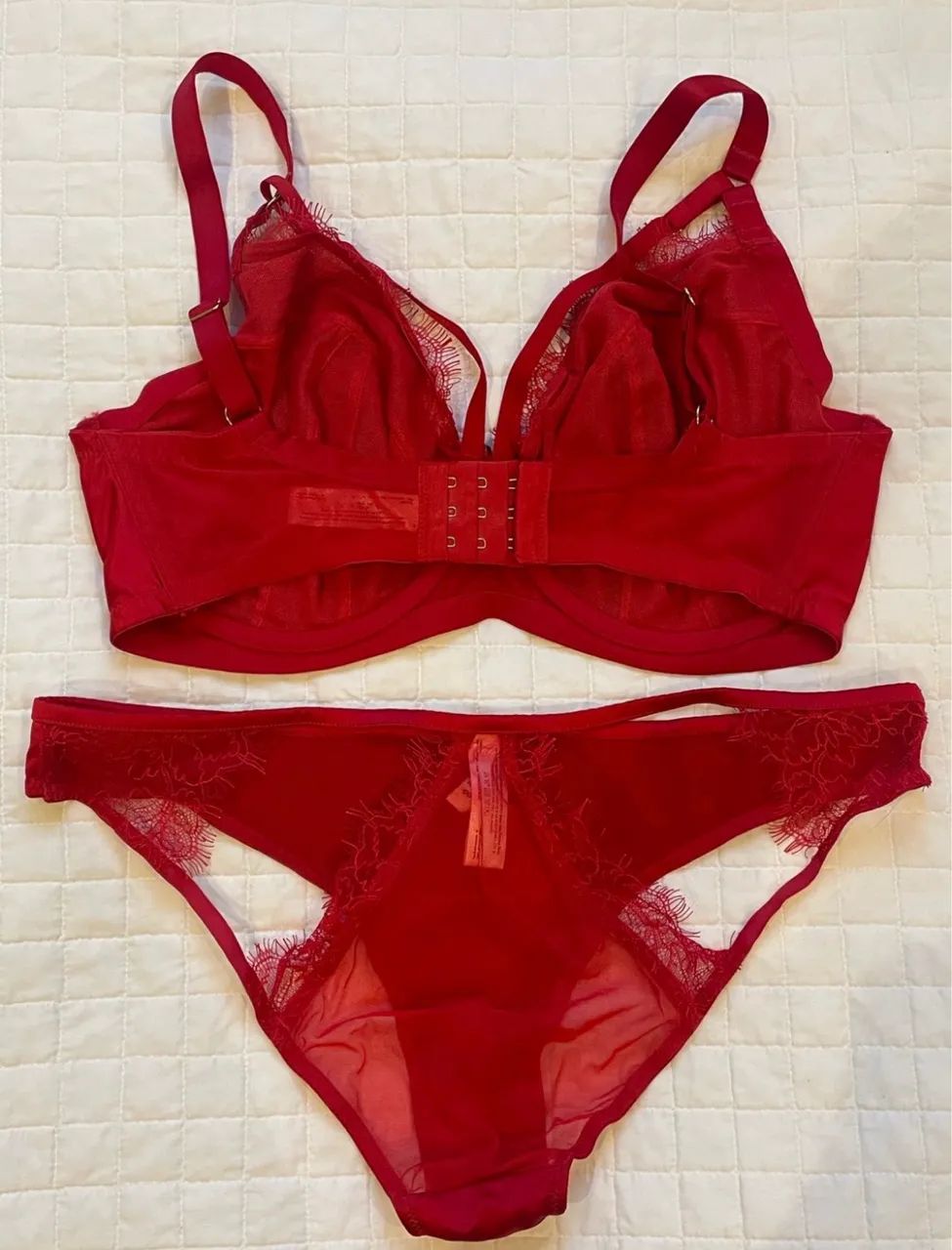 Conjunto Lingerie Vermelho - Foto 2