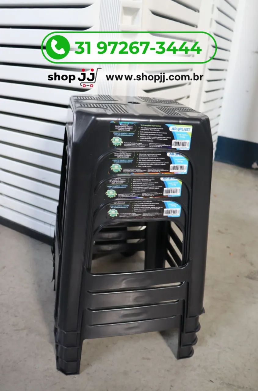 kit com 4 banquetas NOVAS
