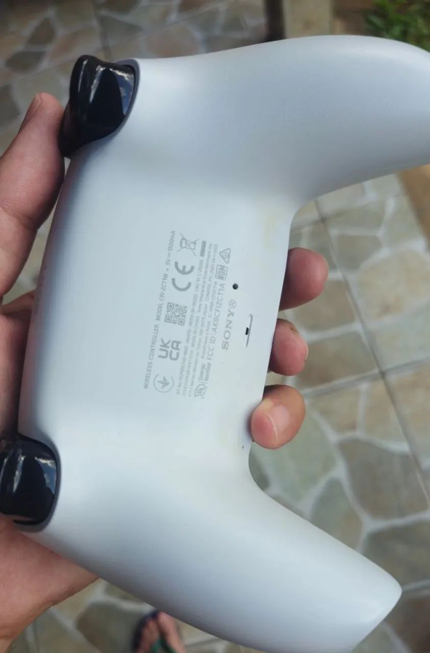 Controle DualSense Branco para PS5. - Foto 2