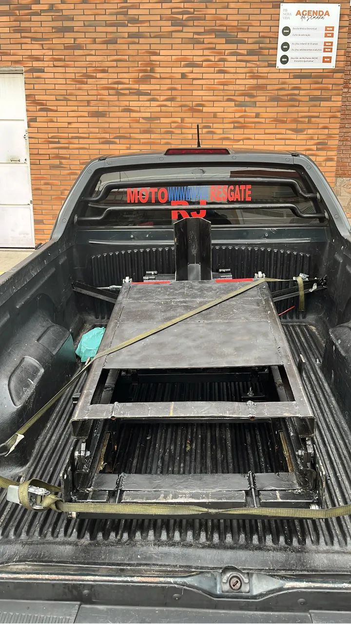 Guincho  automátizada para moto