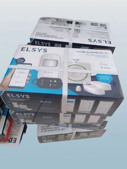 Kit Alarme Wi-Fi Elsys com Sensores Sem Fio - Foto 2