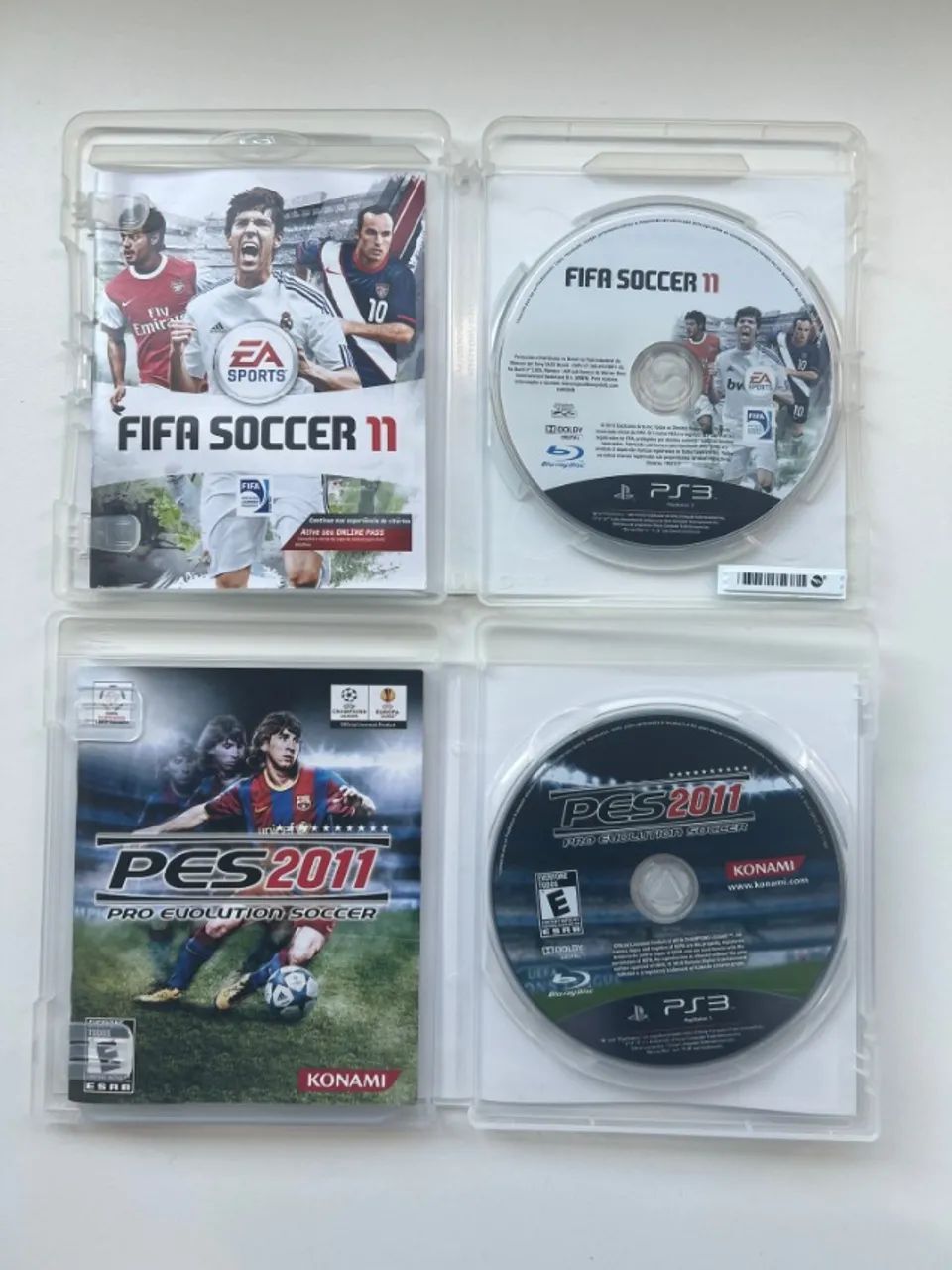 combo fifa e pes 2011 - Foto 3