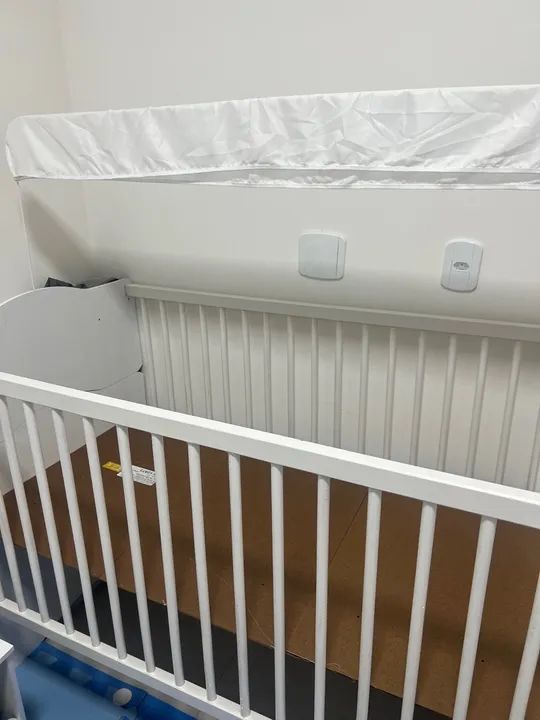 Berço Infantil Branco - Foto 4