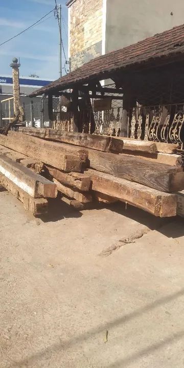 MADEIRAS DE DEMOLIÇÃO VARIADAS DE CASAS ANTIGAS CENTENARIAS  - Foto 4