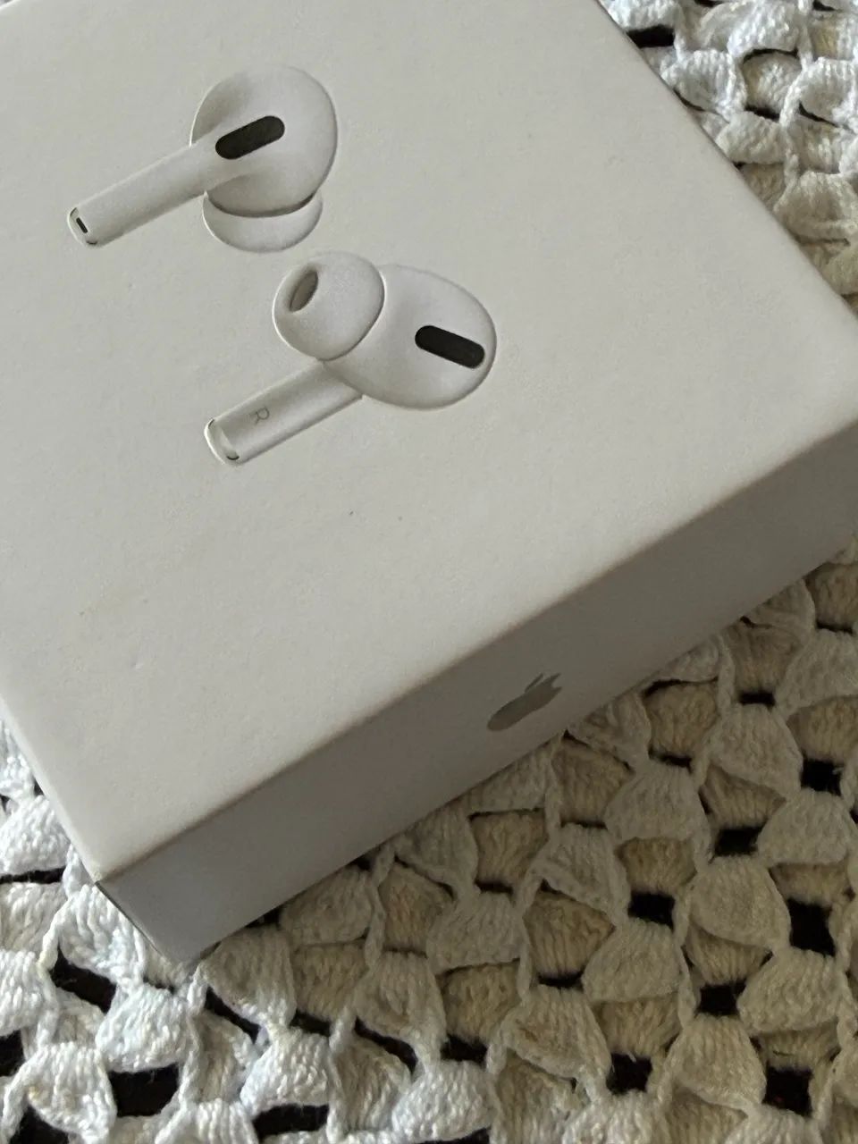 Caixa do AirPods original, com todos os acessórios da caixa 