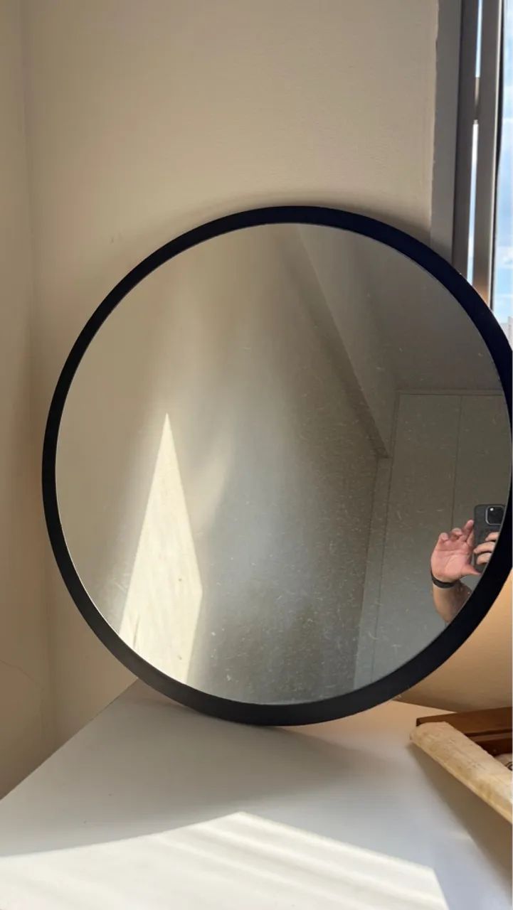 Espelho redondo sem alça 