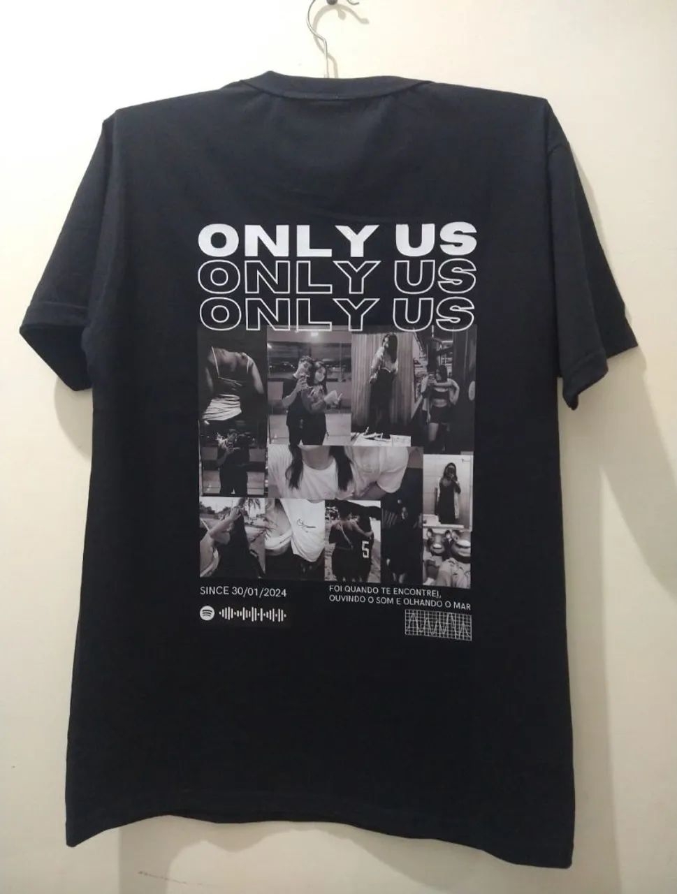 Camiseta Namorados Preta