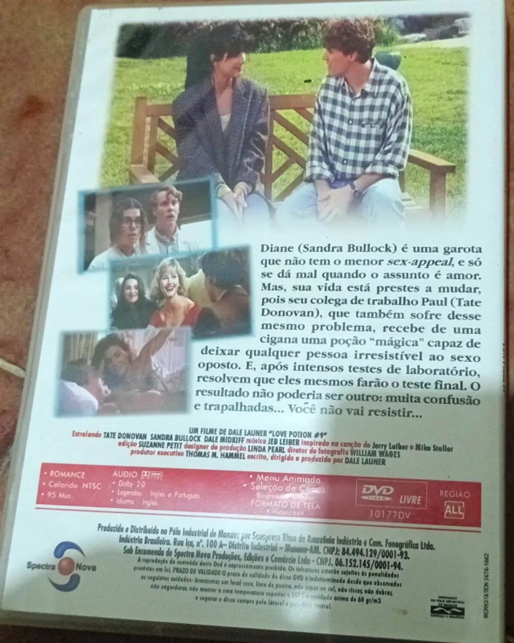 DVD Poção do Amor número 9 (Com Sandra Bullock) - Foto 3
