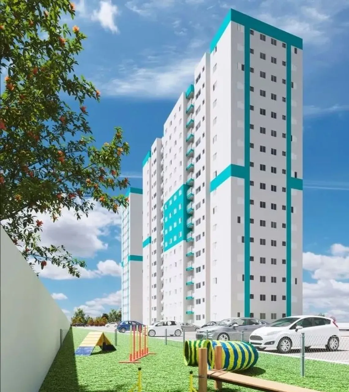 Apartamento Studio novo para venda com 26m² no Residencial Le Vin Garden em Mogi