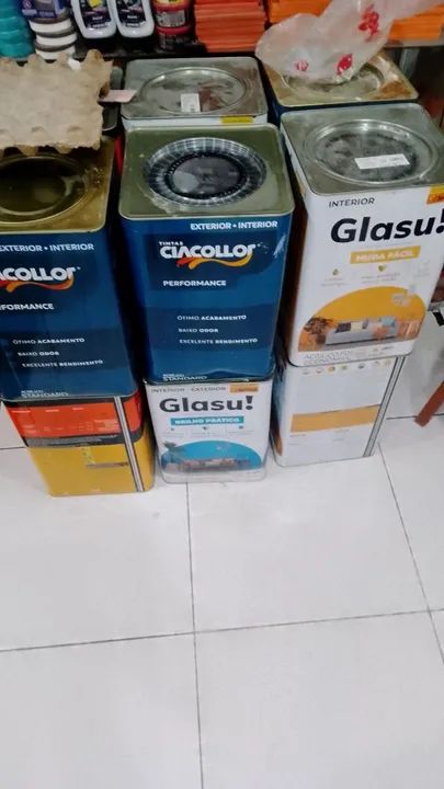 Tintas baratas leia.