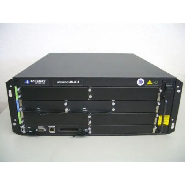 Roteador Brocade Foundry NetIron Ni Mlx 4Ac