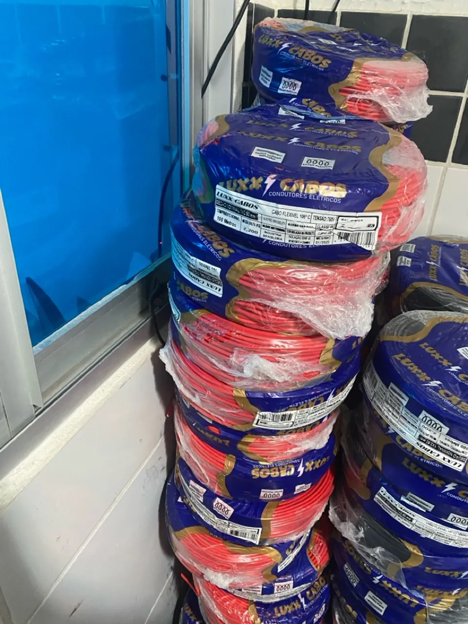 Cabo Elétrico Luxx 2,5 100 Metros