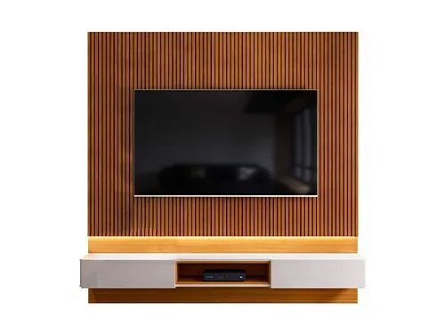 Painel com Ripas 3D para TV 70" com Led - Foto 2