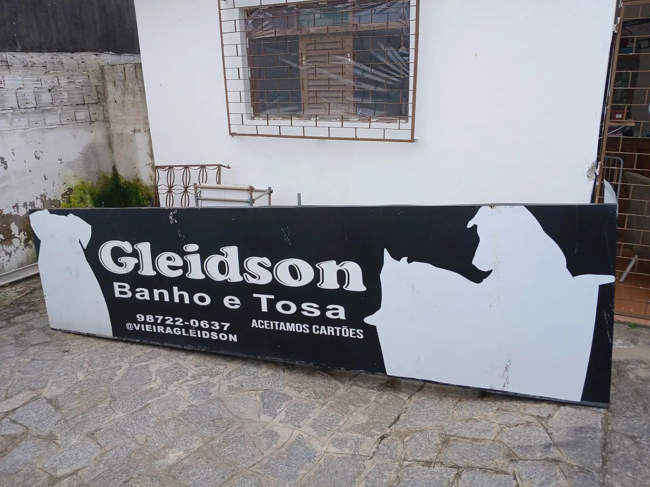 Placa de Fachada em Bom Estado ACM