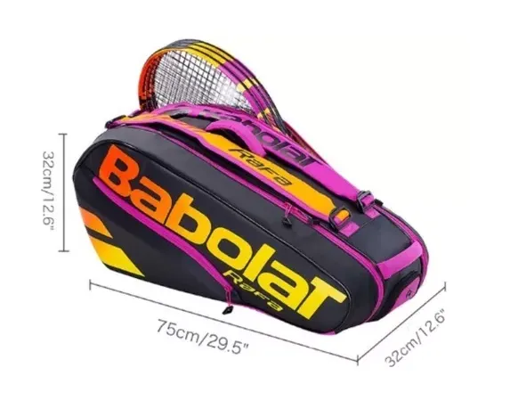 [Nova] Raqueteira Babolat Pure Aero Rafa Nadal X6 Original
