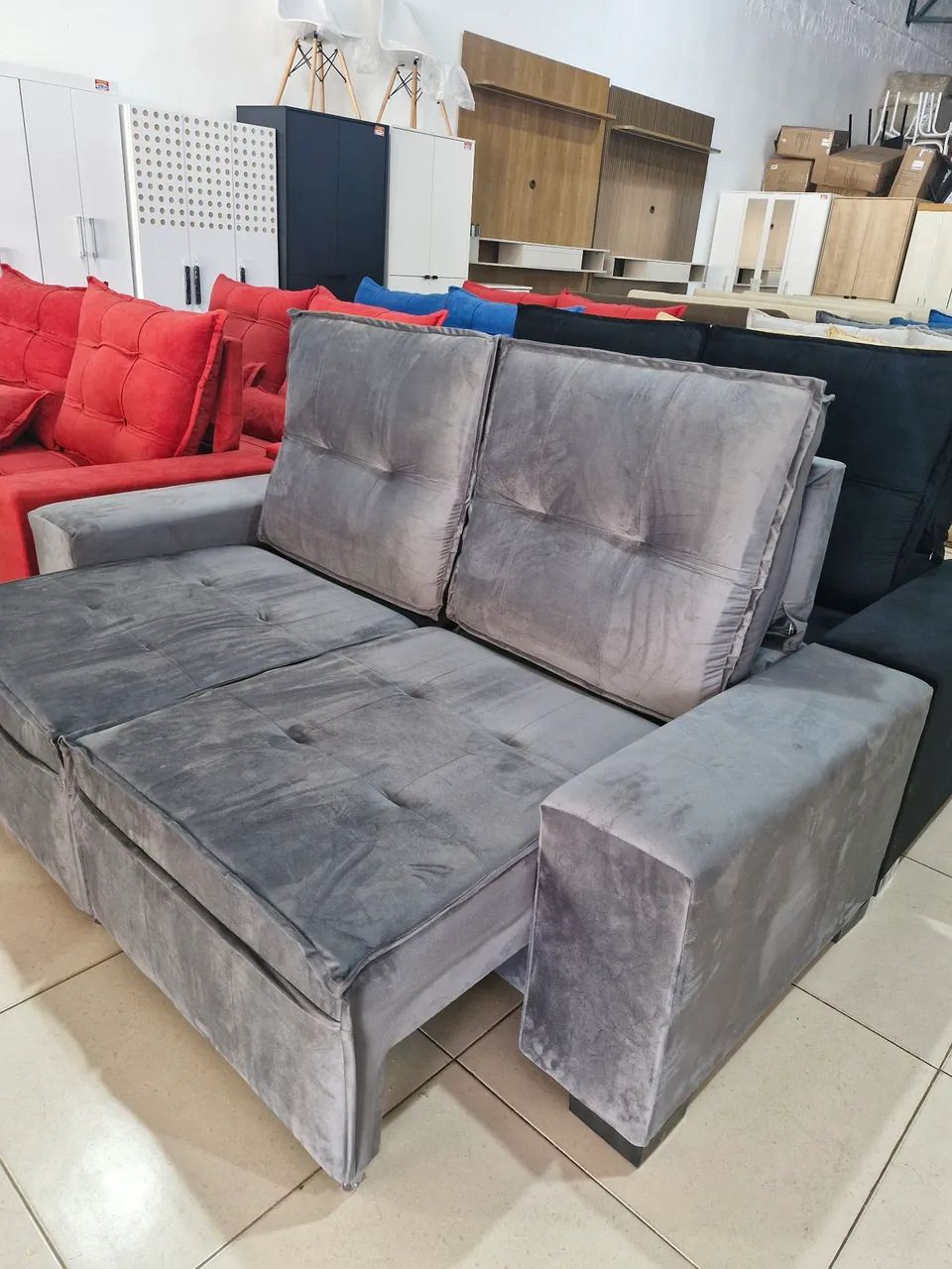 Sofa retrátil é reclinável   - Foto 2