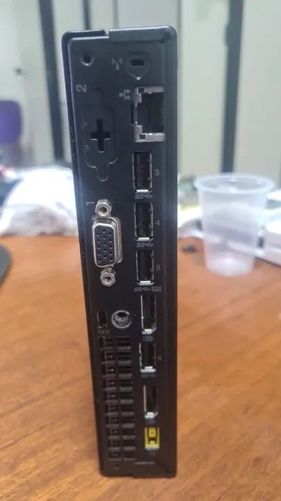 Mini Pc Lenovo M900 Core I3-6100t Ram 8gb Ssd 240gb  - Foto 2