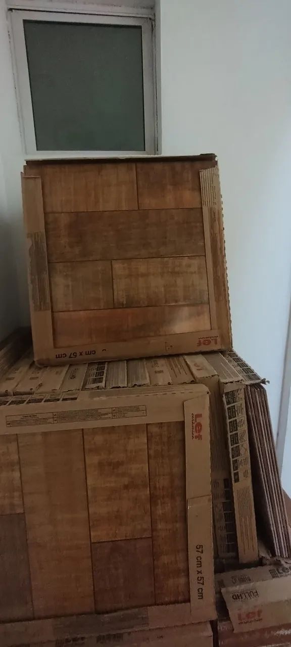 Pisos cerâmico Amadeirado - 57x57cm - Lef Cerâmica