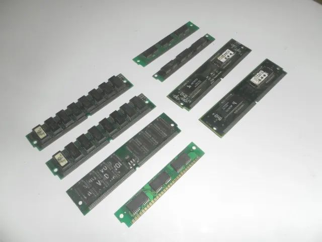 8 Memorias Antigos, 1mb ate 8mb RAMs - Foto 2