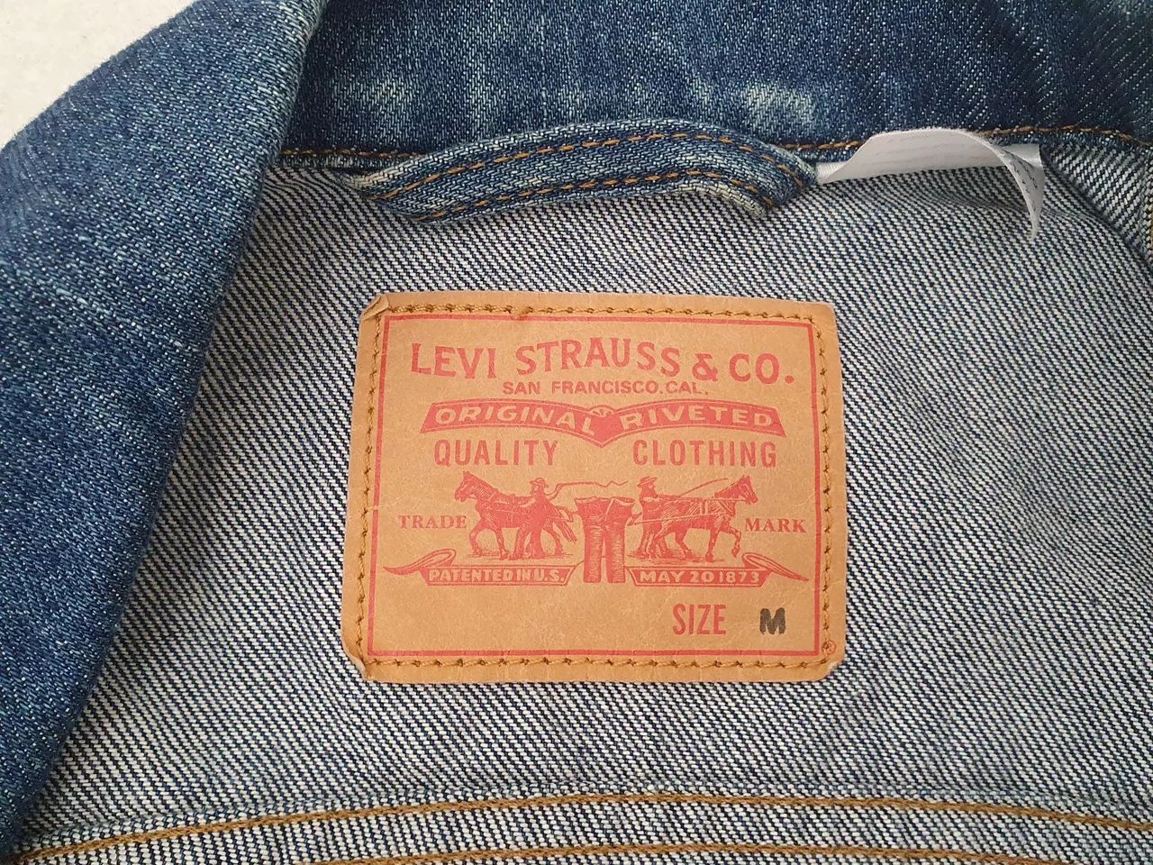 Jaqueta Jeans Levi's Original - Azul Escuro, M - Foto 3