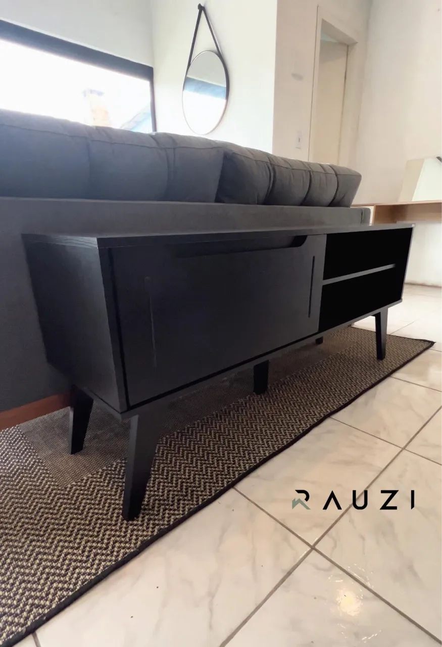 Rack Preto Retrô Até 60 Polegadas65580437713923120